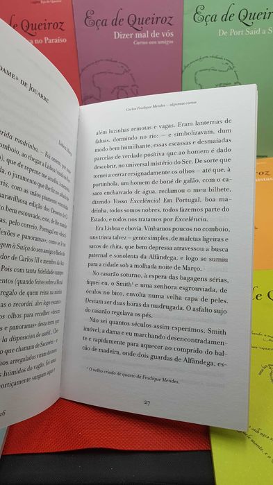 Livro - REF CXC - Eça de Queiroz - Coleção de Cartas e Textos.