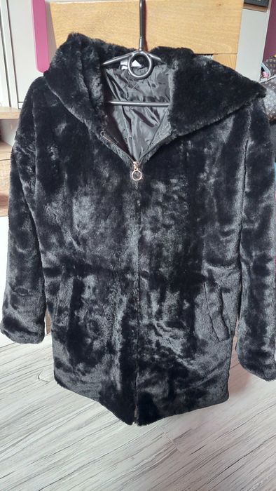 Kurtka damska miś czarna s m