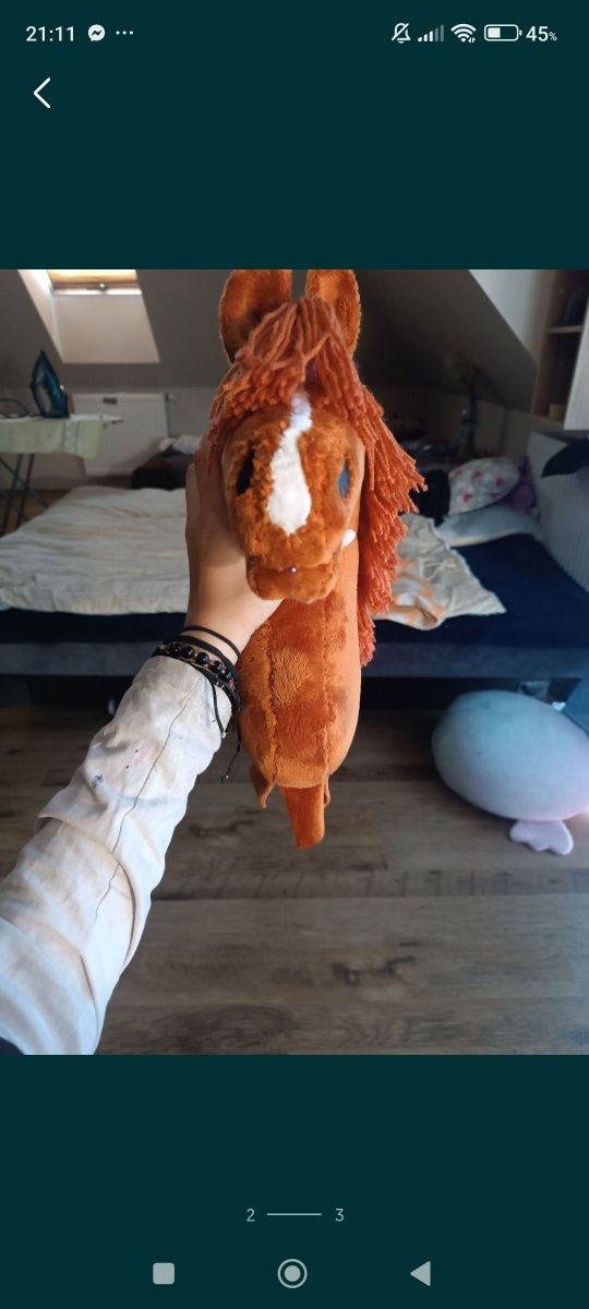 Hobby horse konik na patyku