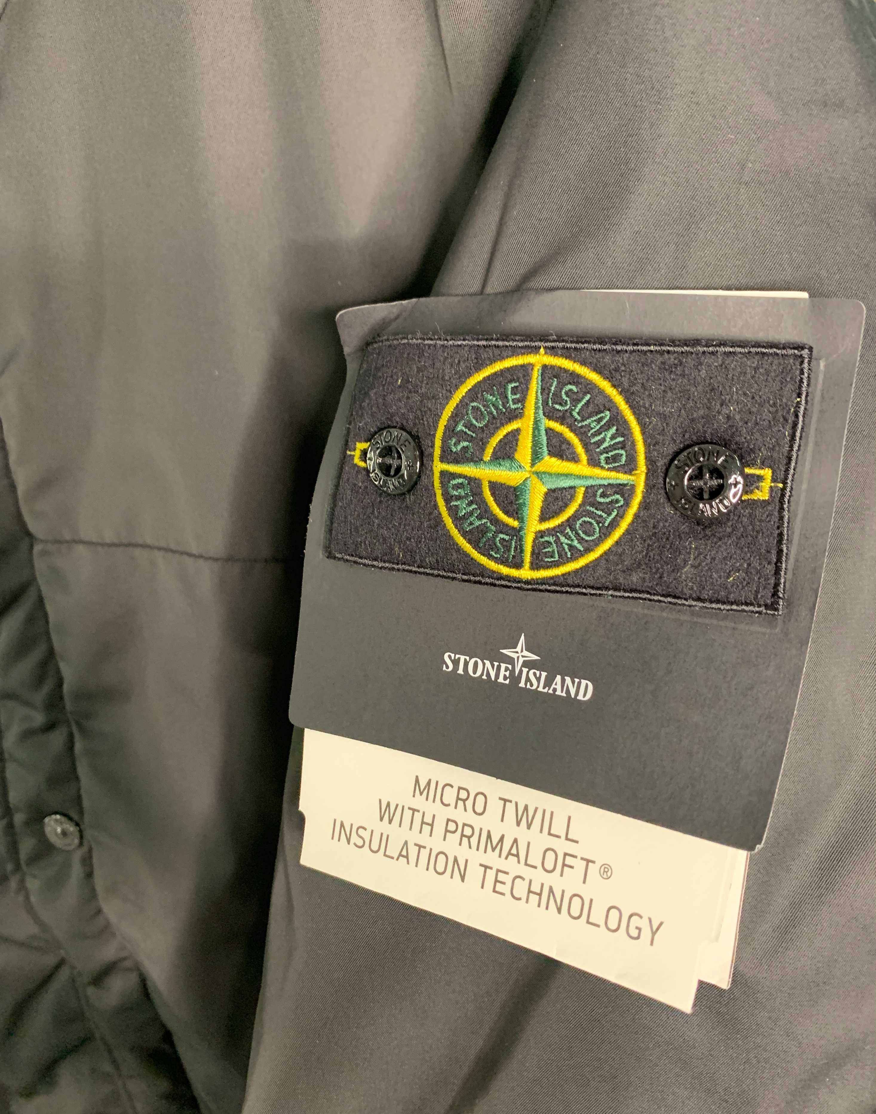 Куртка STONE ISLAND 41826 Micro Twill Jacket Black SI0237-BK