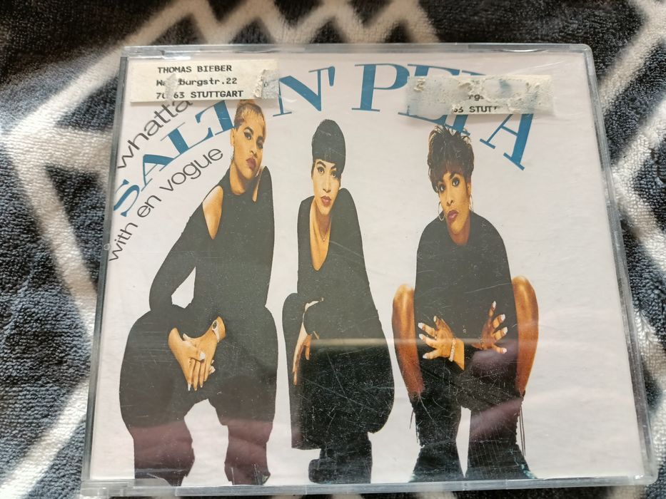 Salt 'N' Pepa With En Vogue - Whatta Man (CD, Maxi)(vg+)
