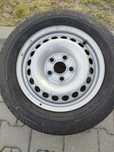 Koła VW T5,T6 6,5Jx16 5x120 ET51 opony205.65r16c 107/105 T Continental