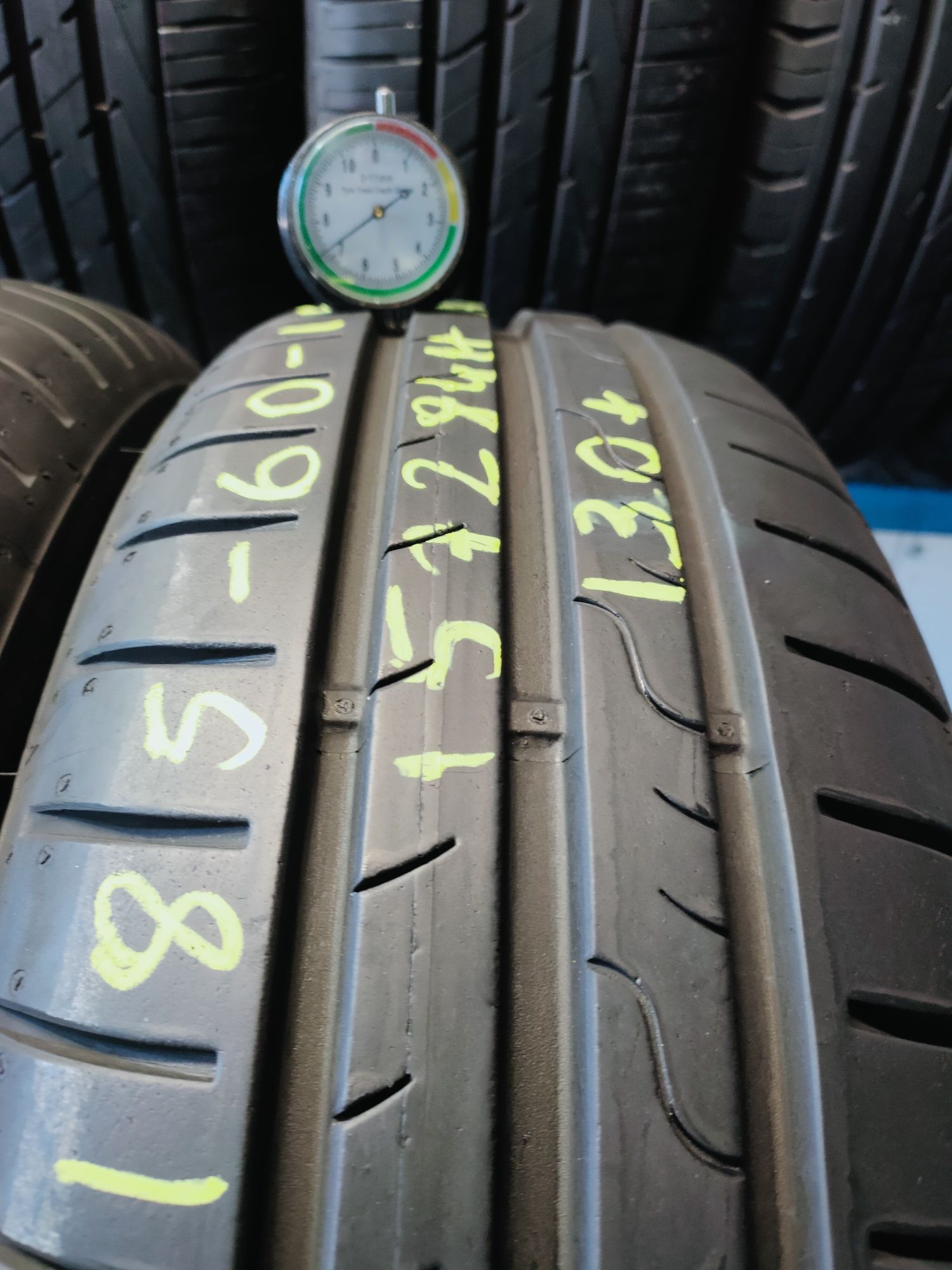 185/60R15 Dunlop SportBluResponse 2016r 7,2mm