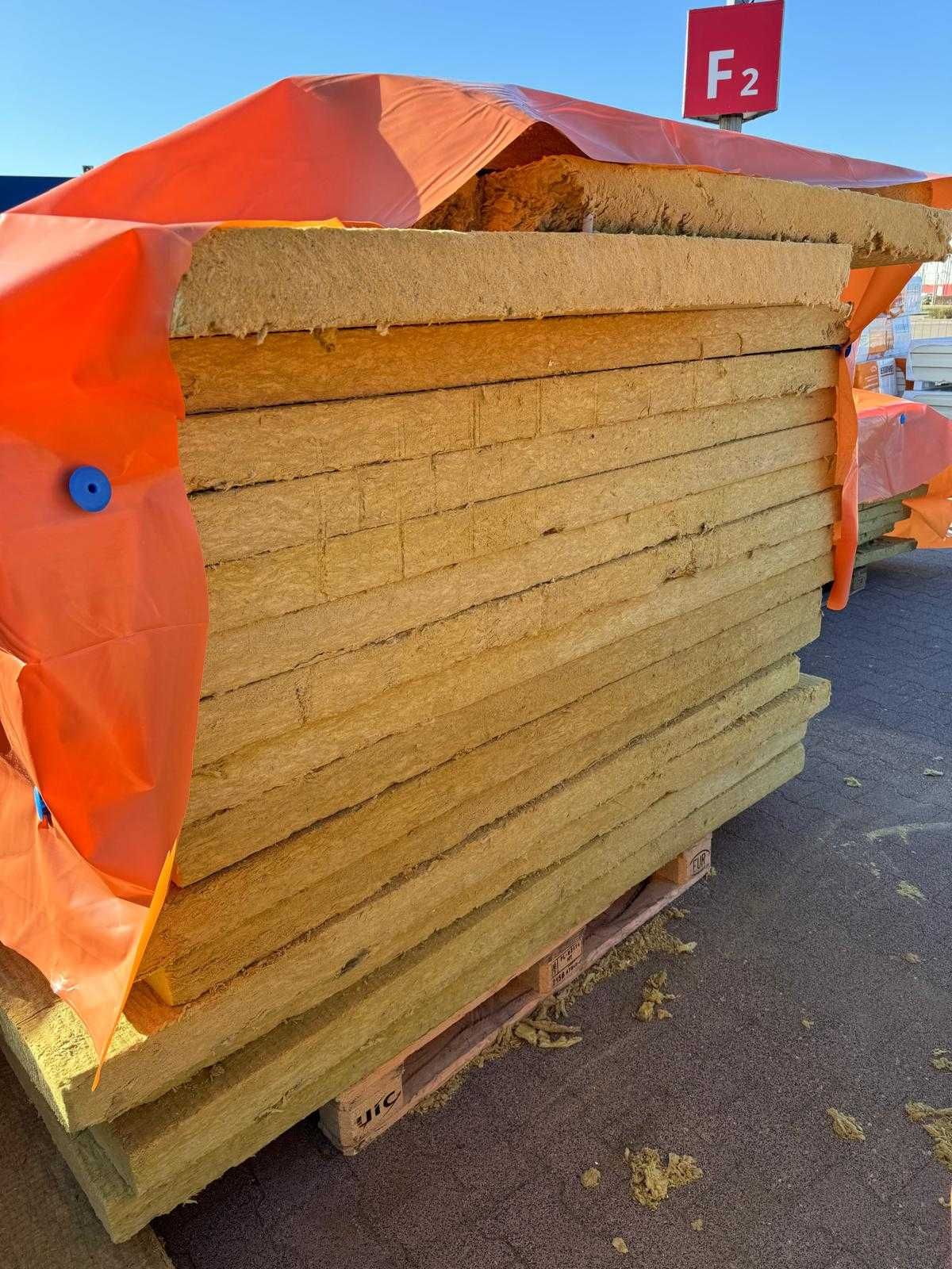 Wełna mineralna,skalna Rockwool Monrock MAX E gr 10cm, Paroc ROS