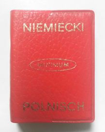 Słownik MINIMUM niemiecko-polsko, polski-niemiecki (kieszonkowy)