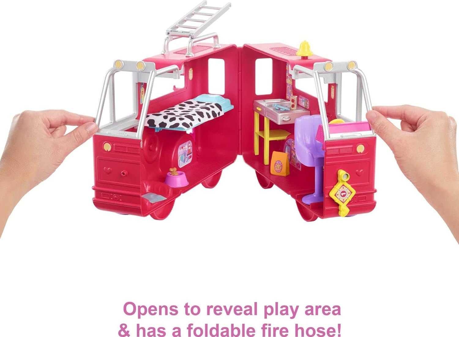 Барби Челси пожарная машина Barbie Chelsea Fire Truck Vehicle