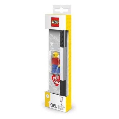 Гелева ручка LEGO (чорна) з мініфігуркою (52601)