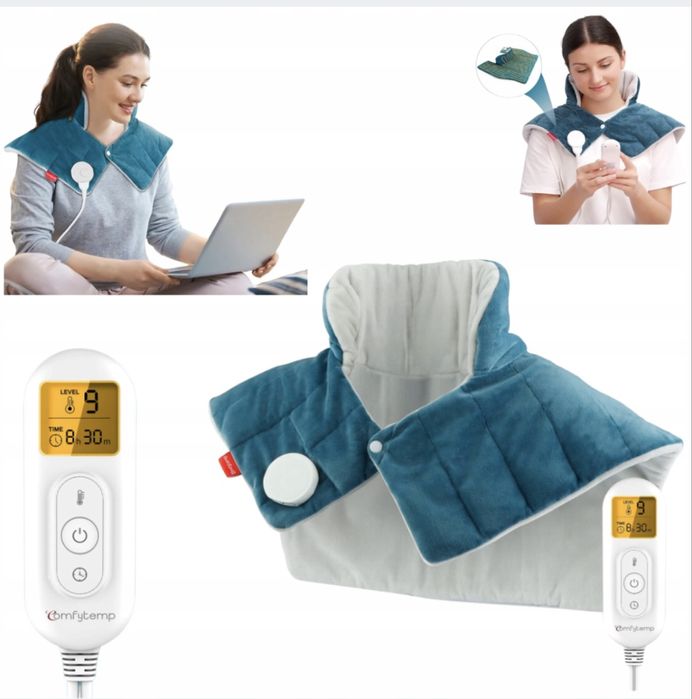 Poduszka Elektryczna Grzewcza Na Szyję Kark Ramiona Comfytemp