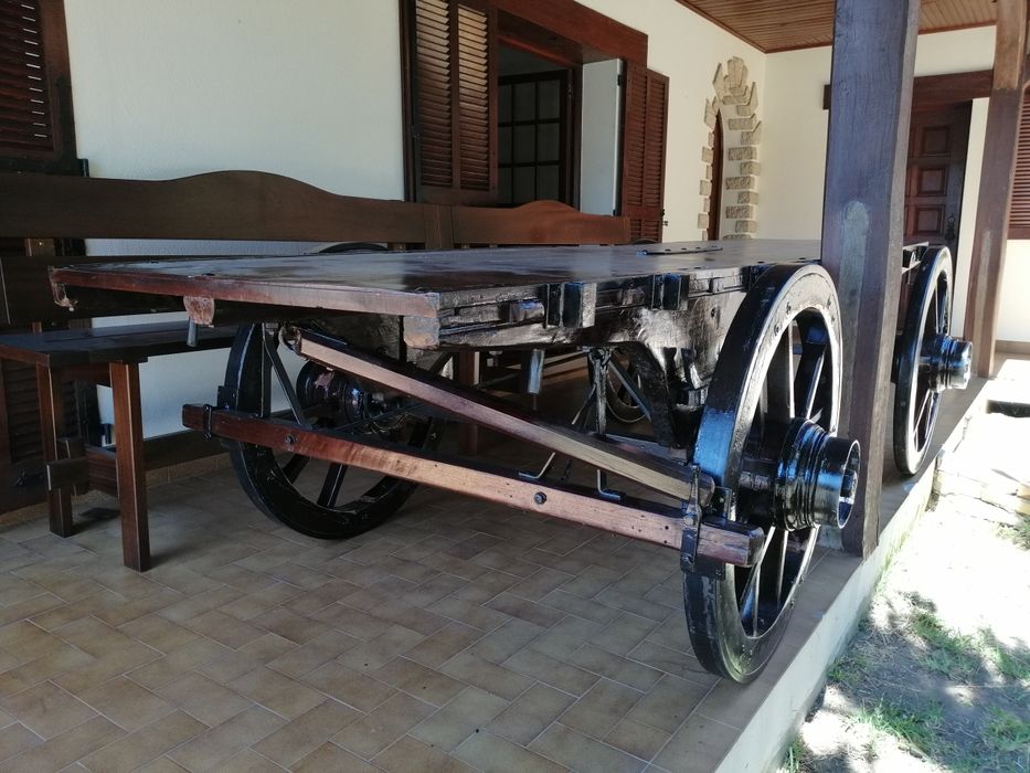 Carro de bois restaurado