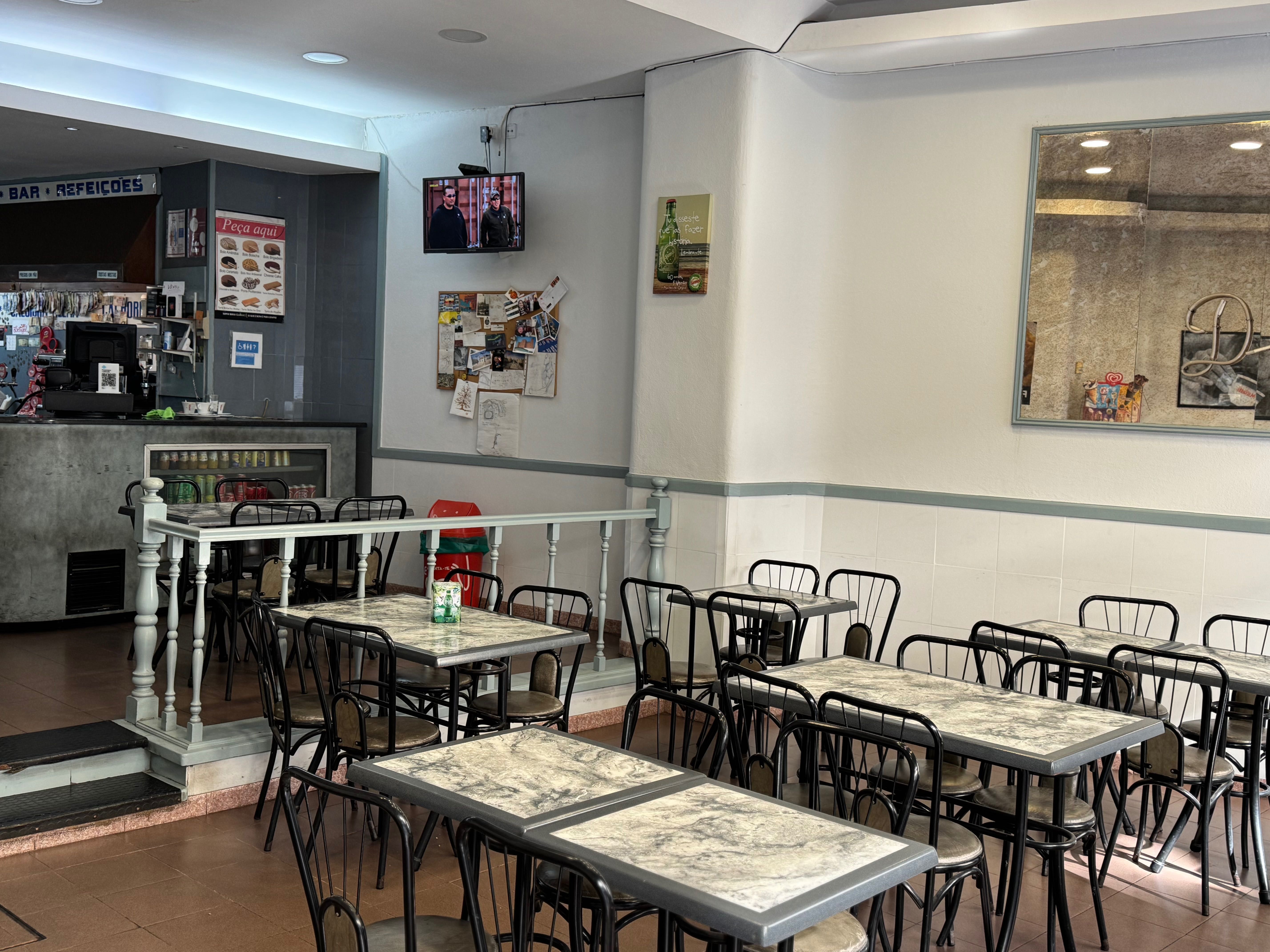 Café snack bar no Porto
