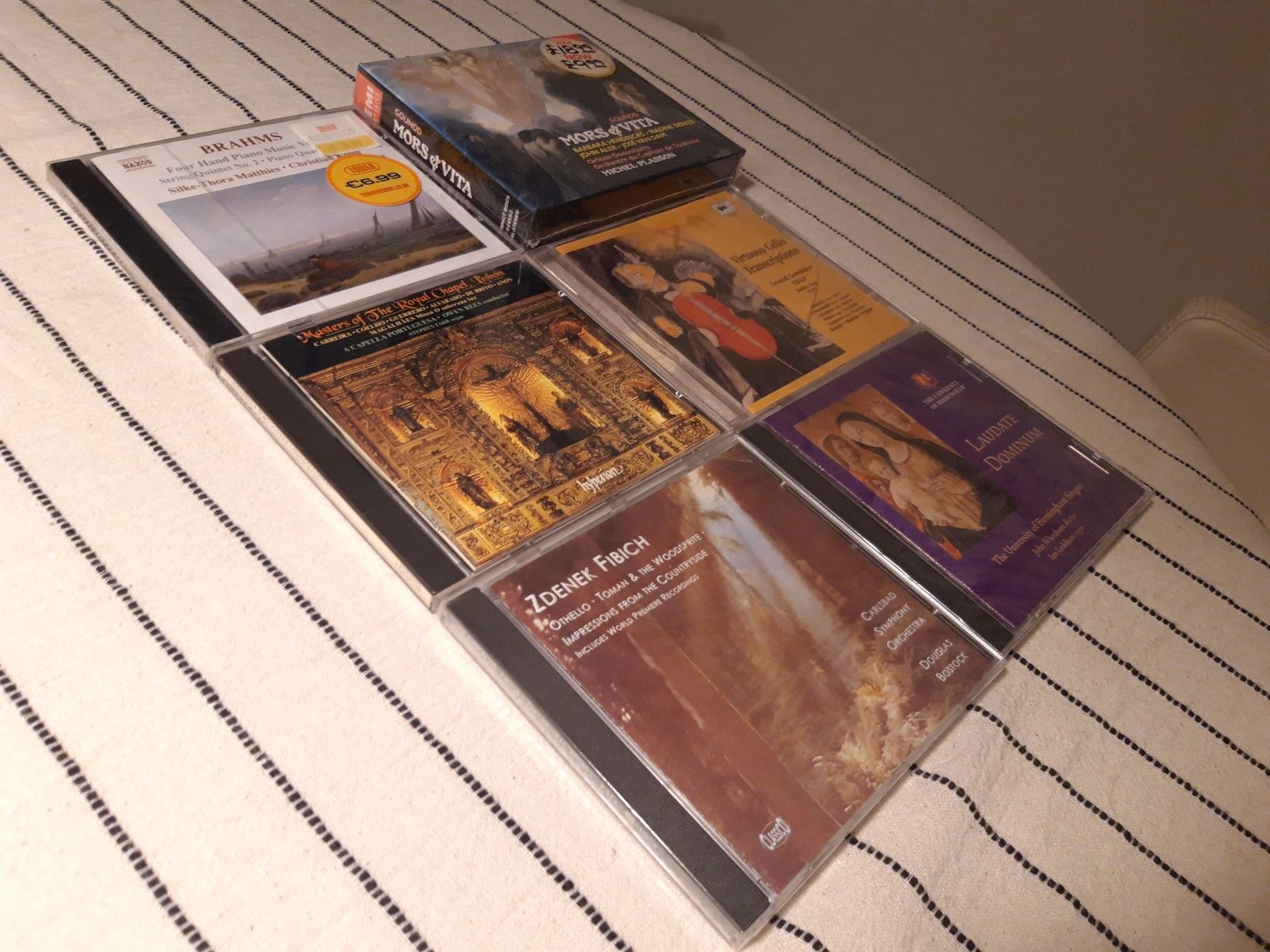 6 Cds: Brahms, Gounod, Gorokhov, Fibich, Laudate Dominum