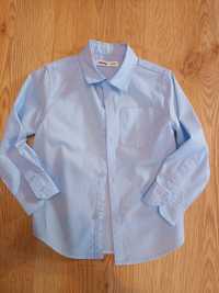 Niebieska koszula w rozmiarze 98