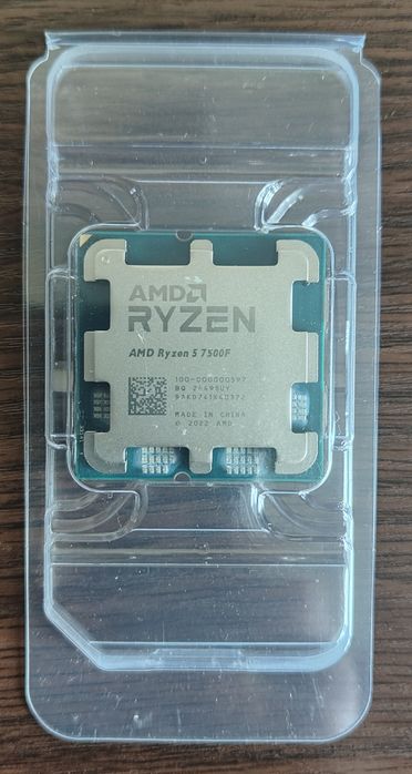 Процесор AMD Ryzen 5 7500F/9600X, AM5, Tray