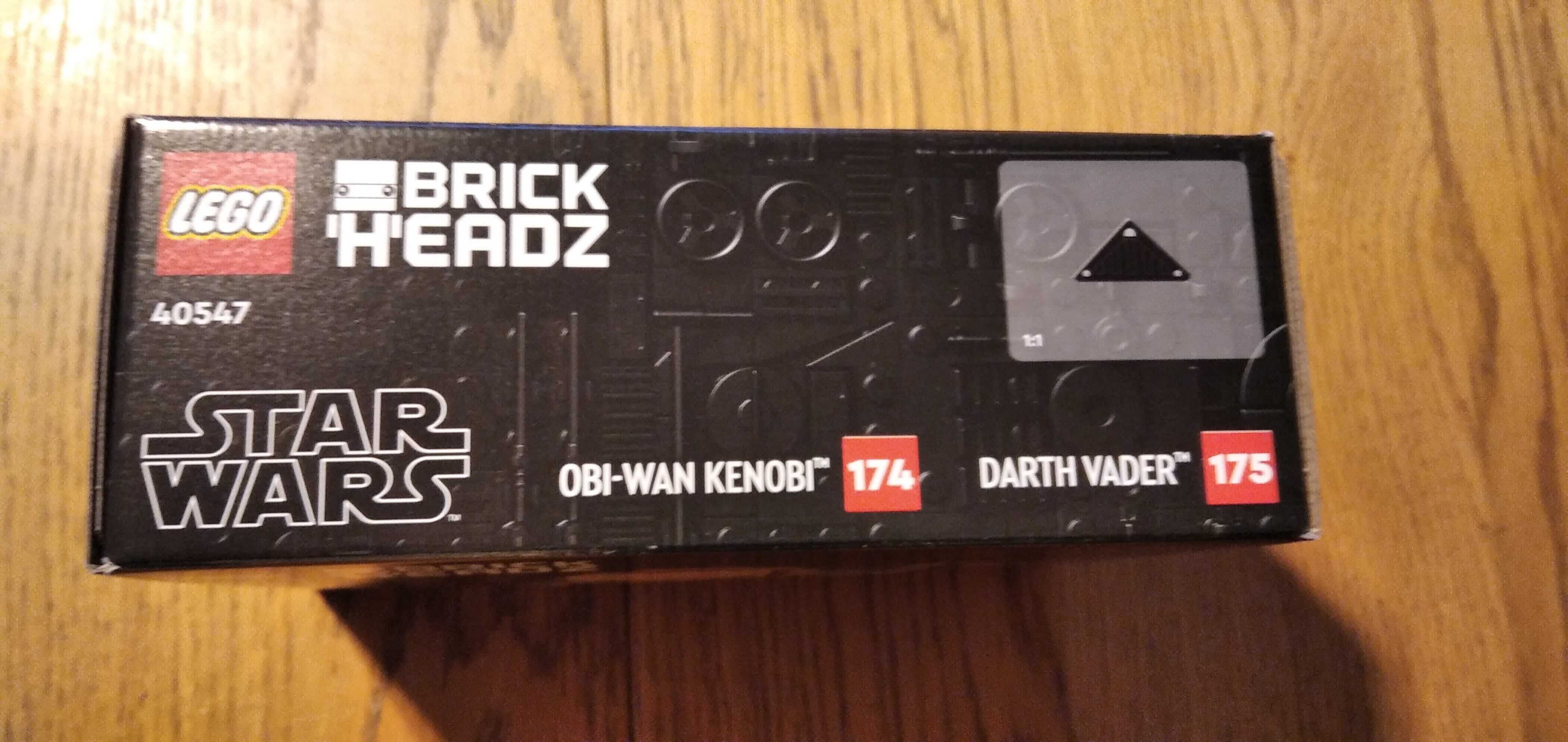 LEGO BrickHeadz 40547 - Obi-Wan Kenobi i Darth Vader