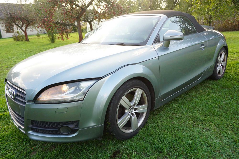 Audi TT 8J Coupe kompletny przód maska zderzak błotnik wzmocnienie *