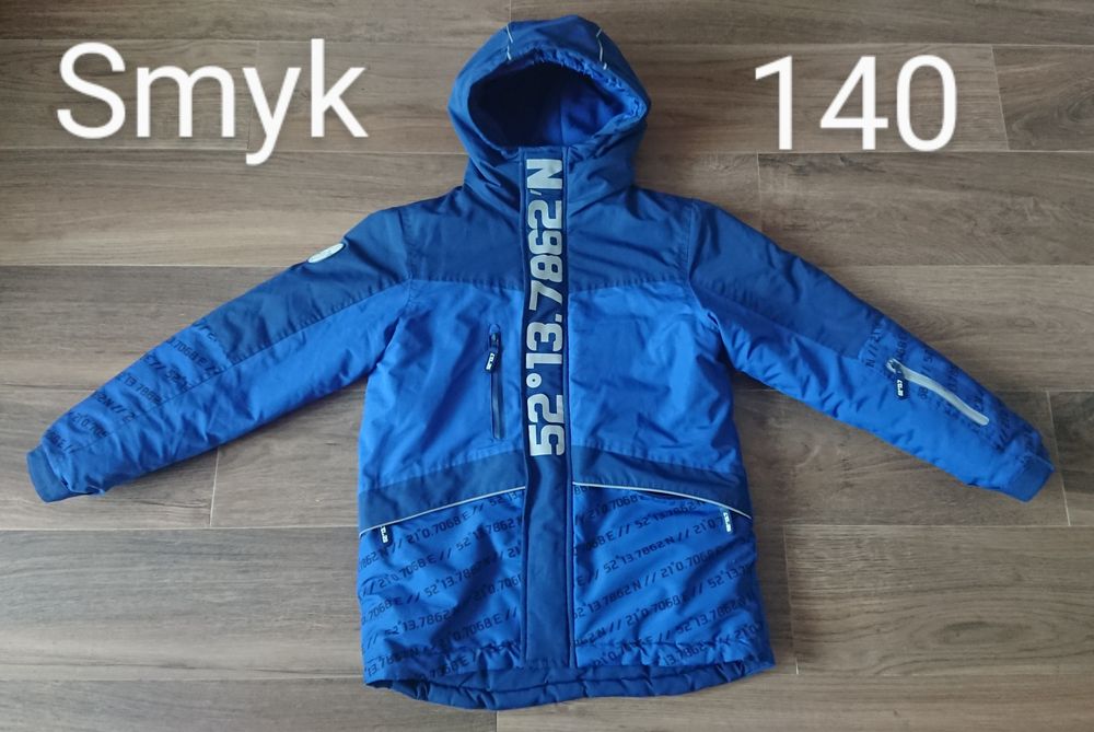 Kurtka zimowa smyk rozmiar 140