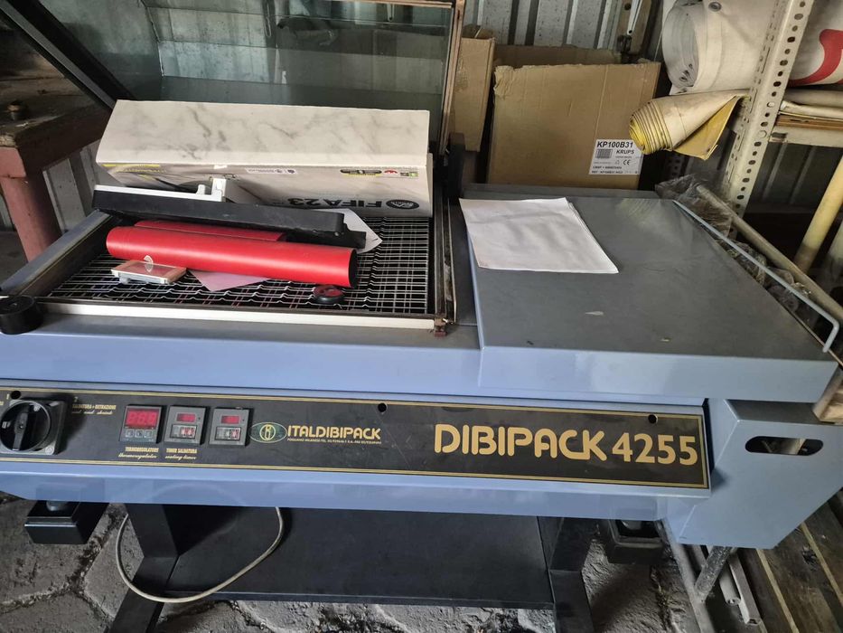 Zgrzewarka obkurczarka foliarka kątowa dibipack4255