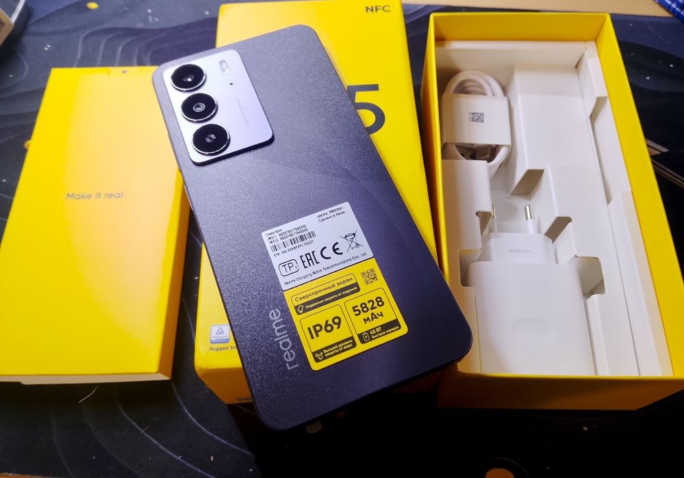 Новий Realme c75 8/128Gb IP69 оригінал  New