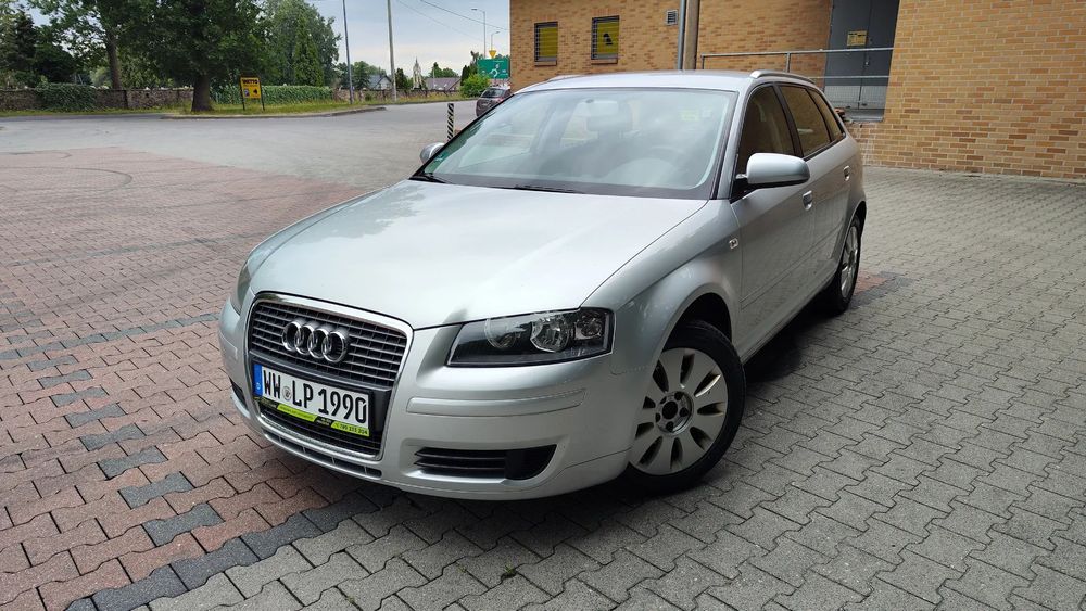 Audi A3 Sportback Świeżo sprowadzony,po opłatach przygotowany do rejestracji,klimatronik