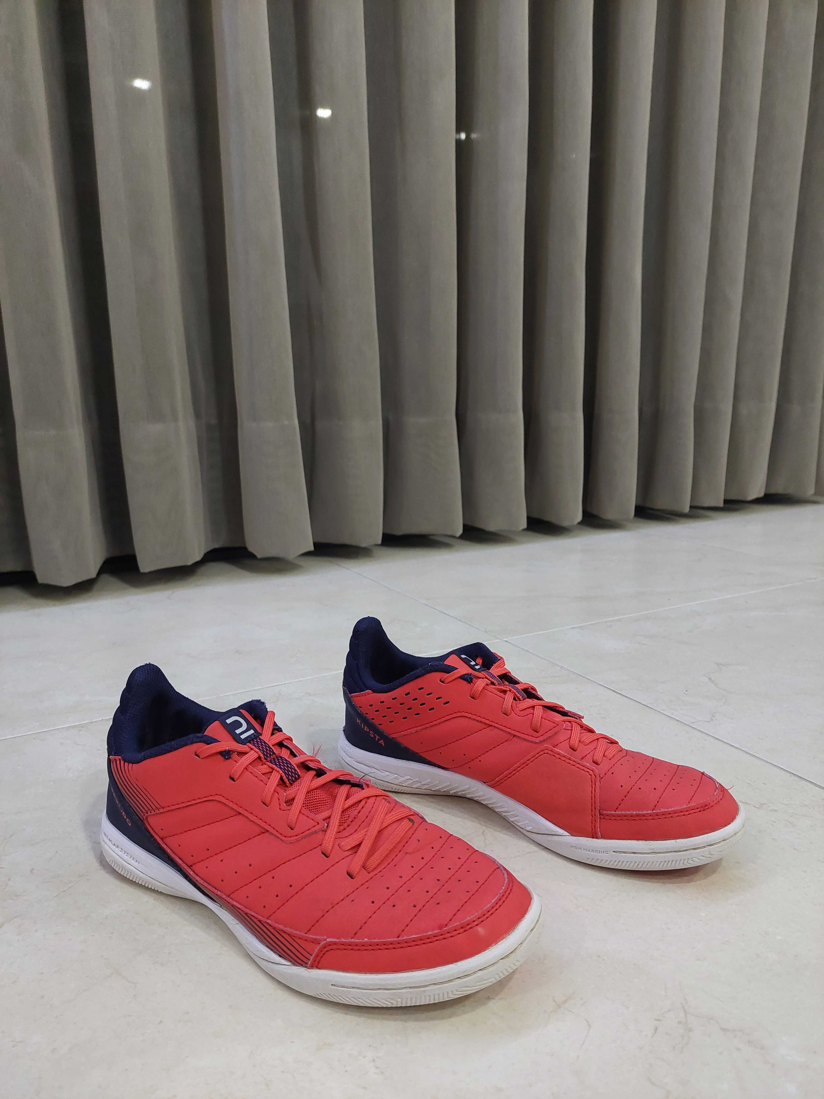 KIPSTA Sapatilhas de Futsal ESKUDO 500 Vermelho
