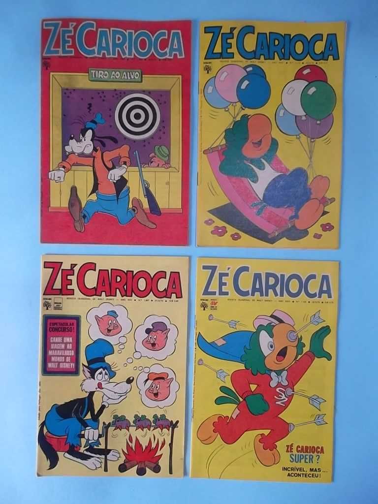 ZÉ CARIOCA - Lote 34 revistas antigas, bem conservadas.