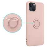 Etui Silicon Ring Do Iphone Xr Różowy