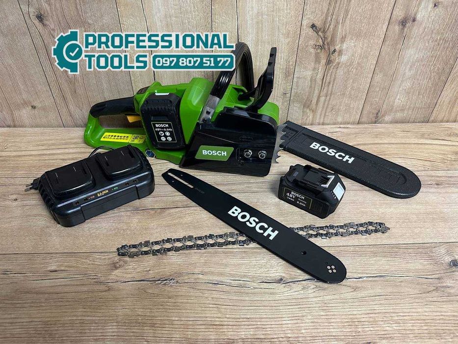 Акумуляторний цепна пила для для різання деревини BOSCH GSR355BL 20м/с