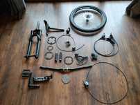Części rowerowe MTB enduro dh dirt fr race face shimano sram rock shox