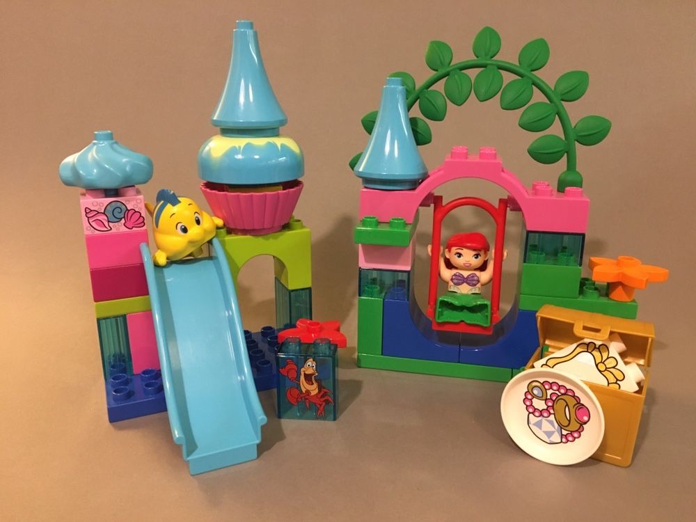 Lego Duplo 10515 Arielka zjeżdżalnia huśtawka Florek Sebastian