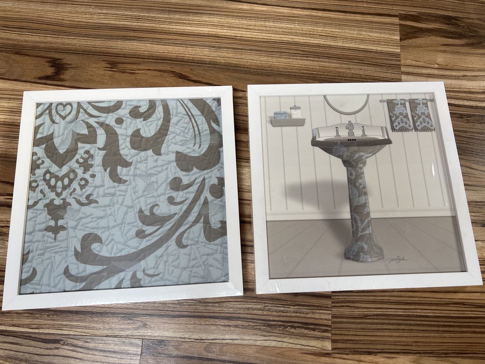 Obraz obrazek Vintage reprodukcja drewniana rama