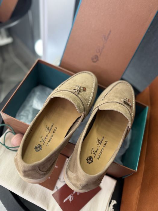 Loro piana лорікі лофери замшеві балетки італійська замша ручна робота