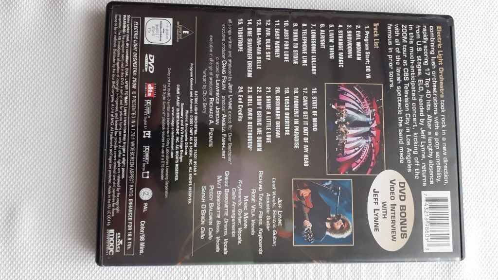 ELO Zoom Tour DVD