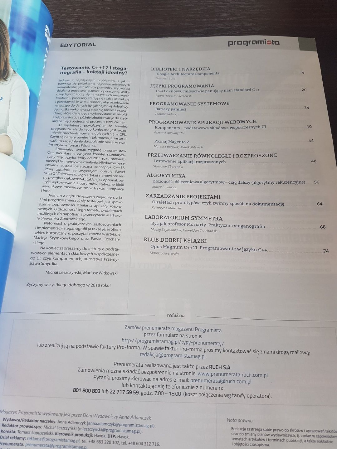 Programista 11/2017 (66) - magazyn programistów