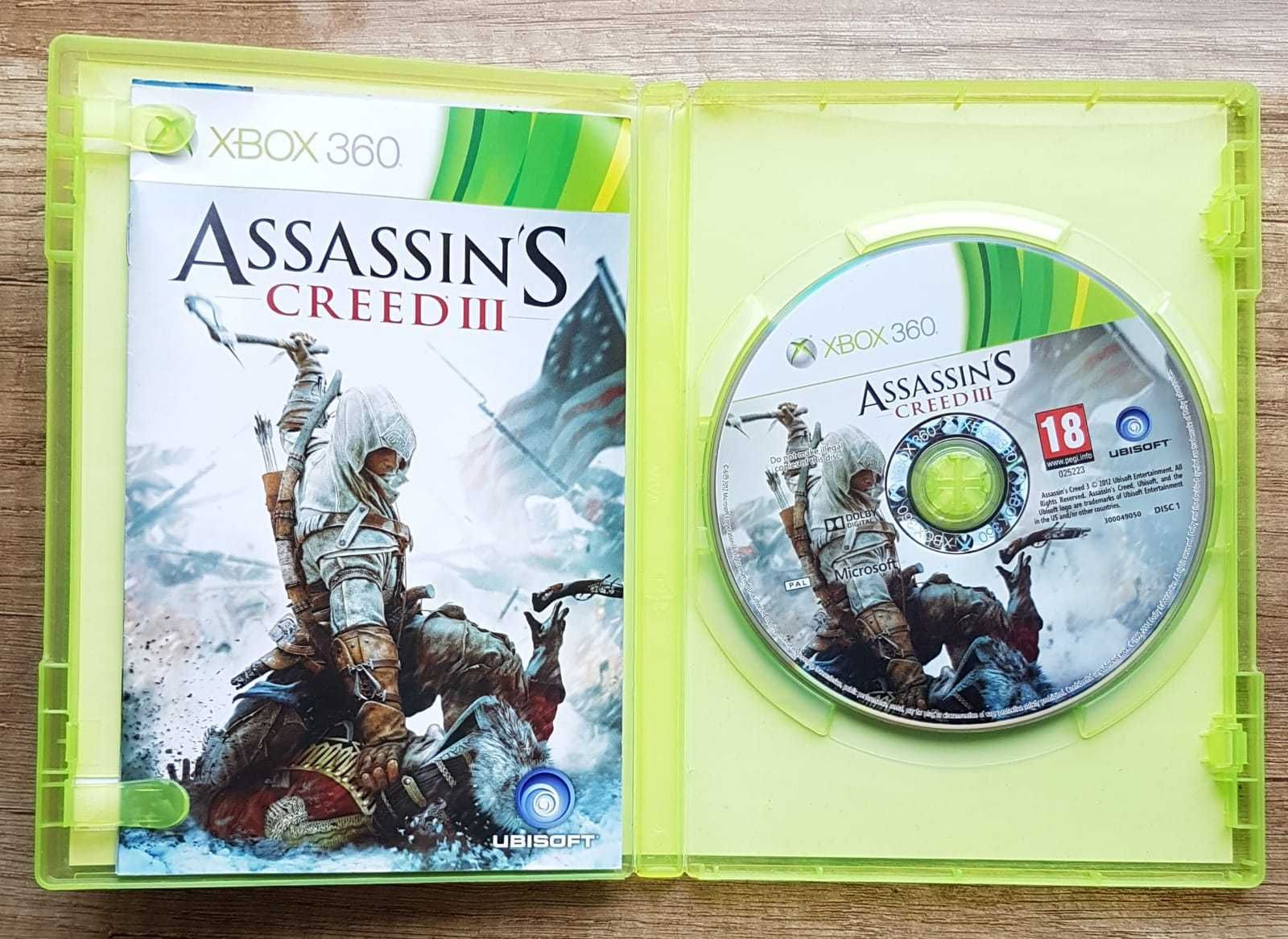 Assassin's Creed 3 Xbox 360 gra prezent