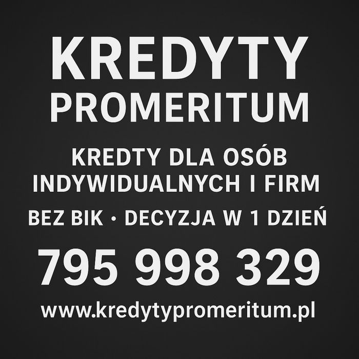 Kredyty bez bik caly kraj