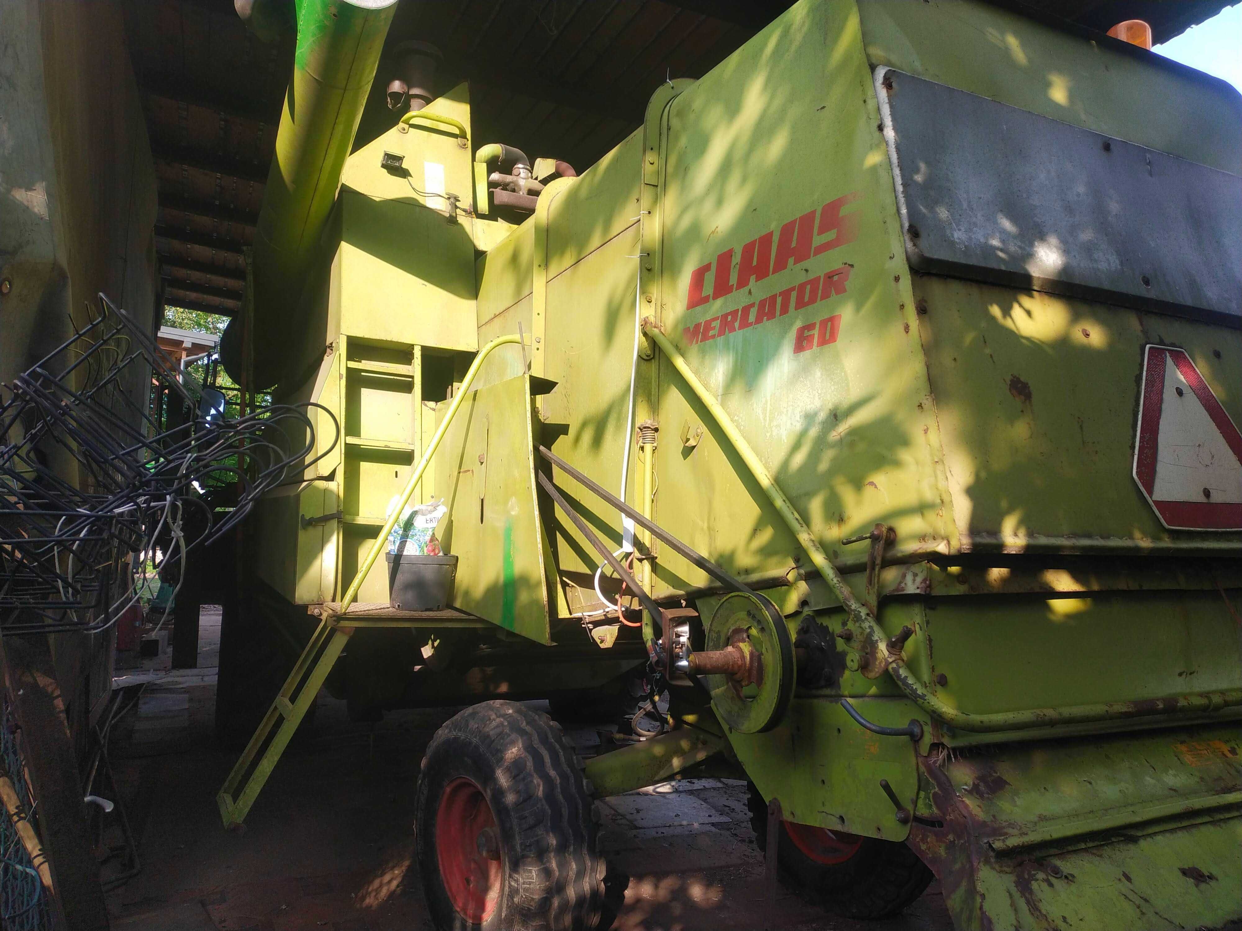 Kombajn zbożowy - Claas Mercator 60, 3m + sieczkarnia