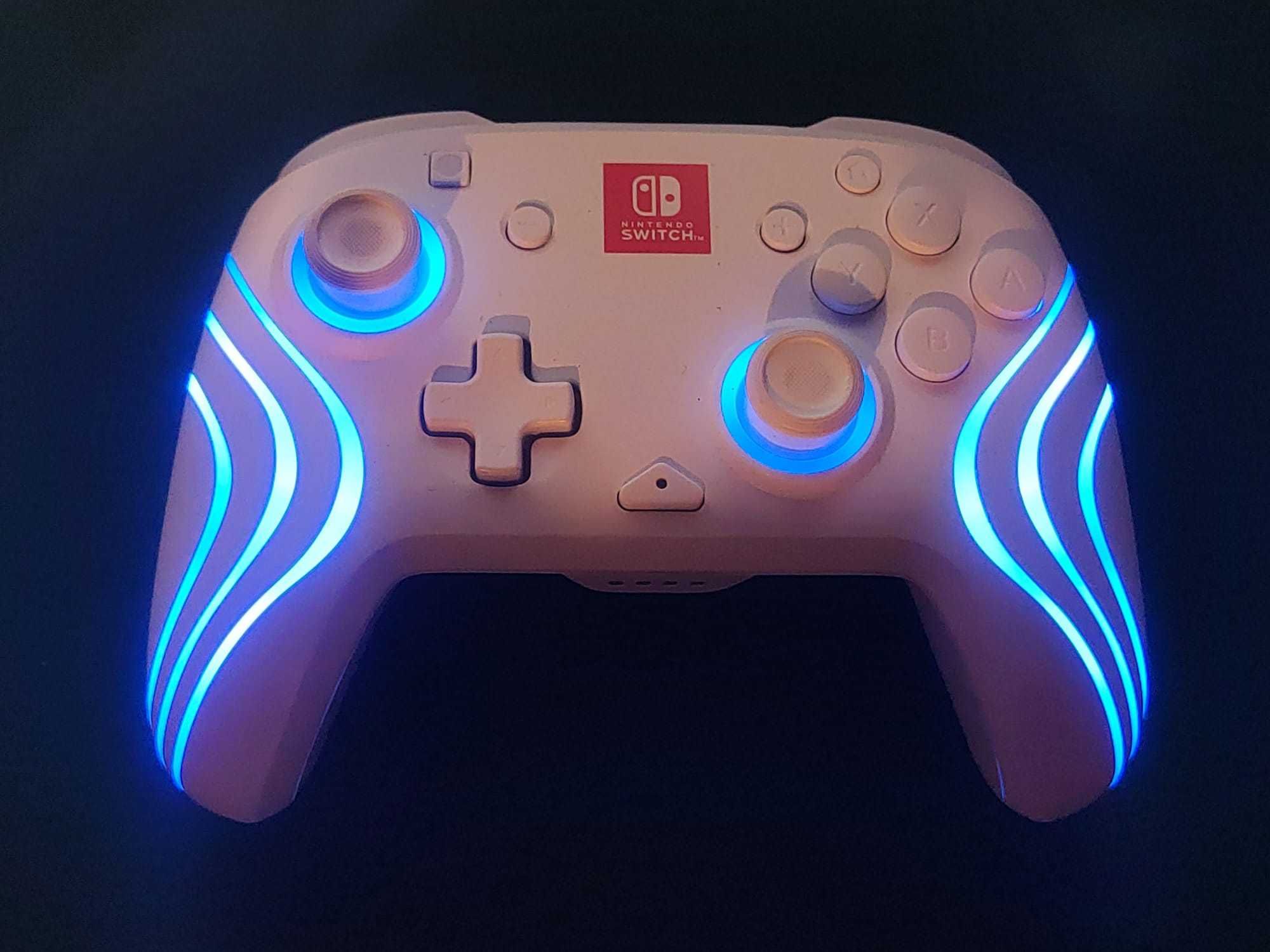 PDP Nintendo Kontroler bezprzewodowy SWITCH 1 i 2 OLED Afterglow WAVE