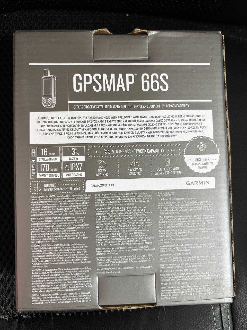 GPS навігатор Garmin Gpsmap 66s!!!