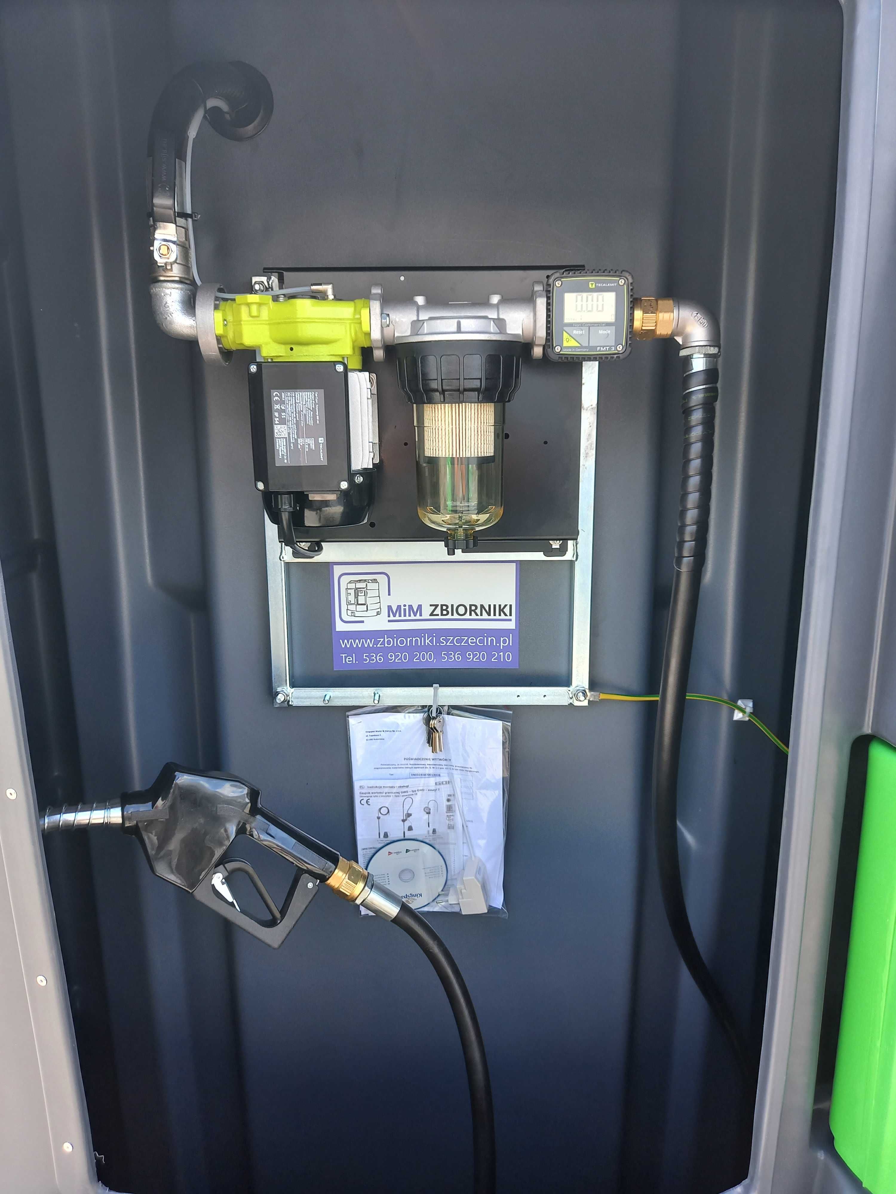 Zbiornik dwupłaszczowy do paliwa ON 5000l Kingspan / NOWOŚĆ