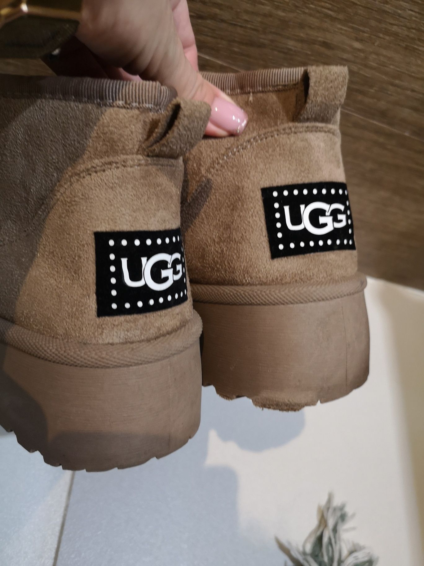 Śniegowce UGG 39 mróz ciepłe platforma