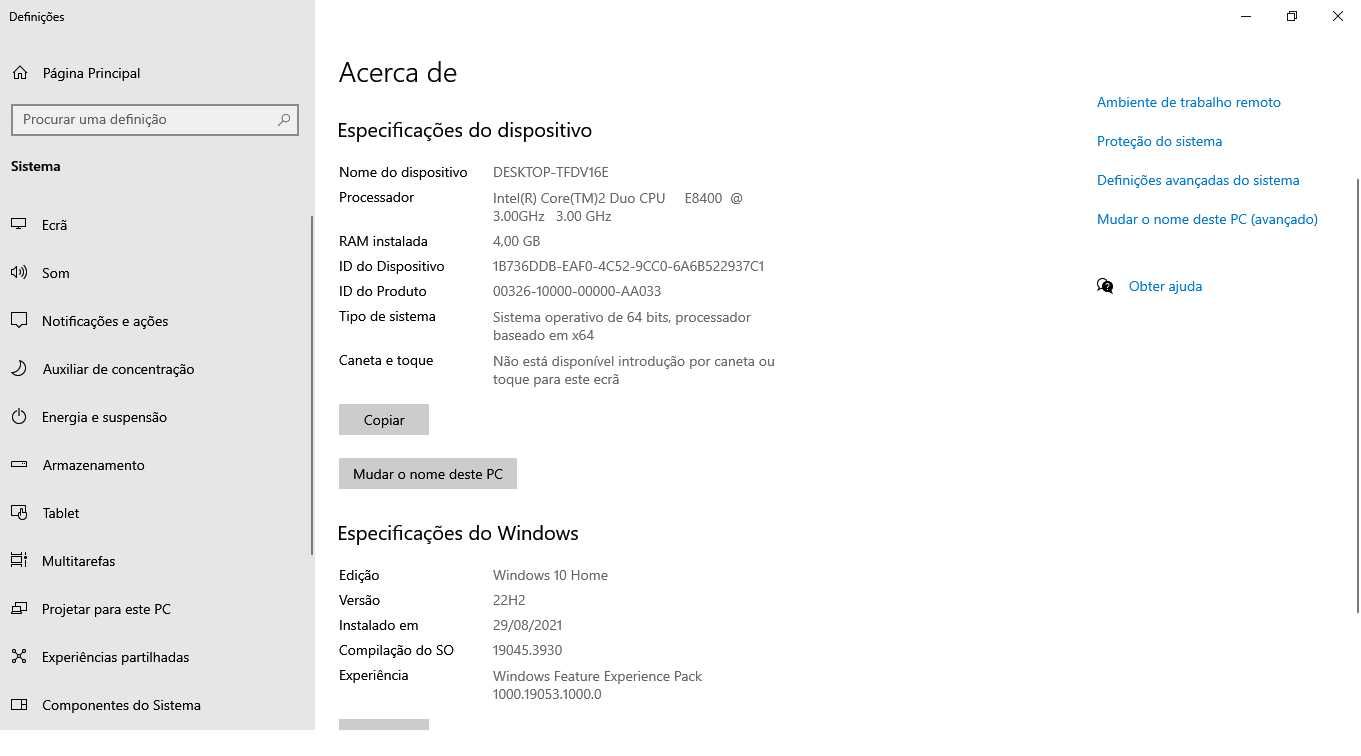 PC Desktop Intel + Portátil Acer Extensa