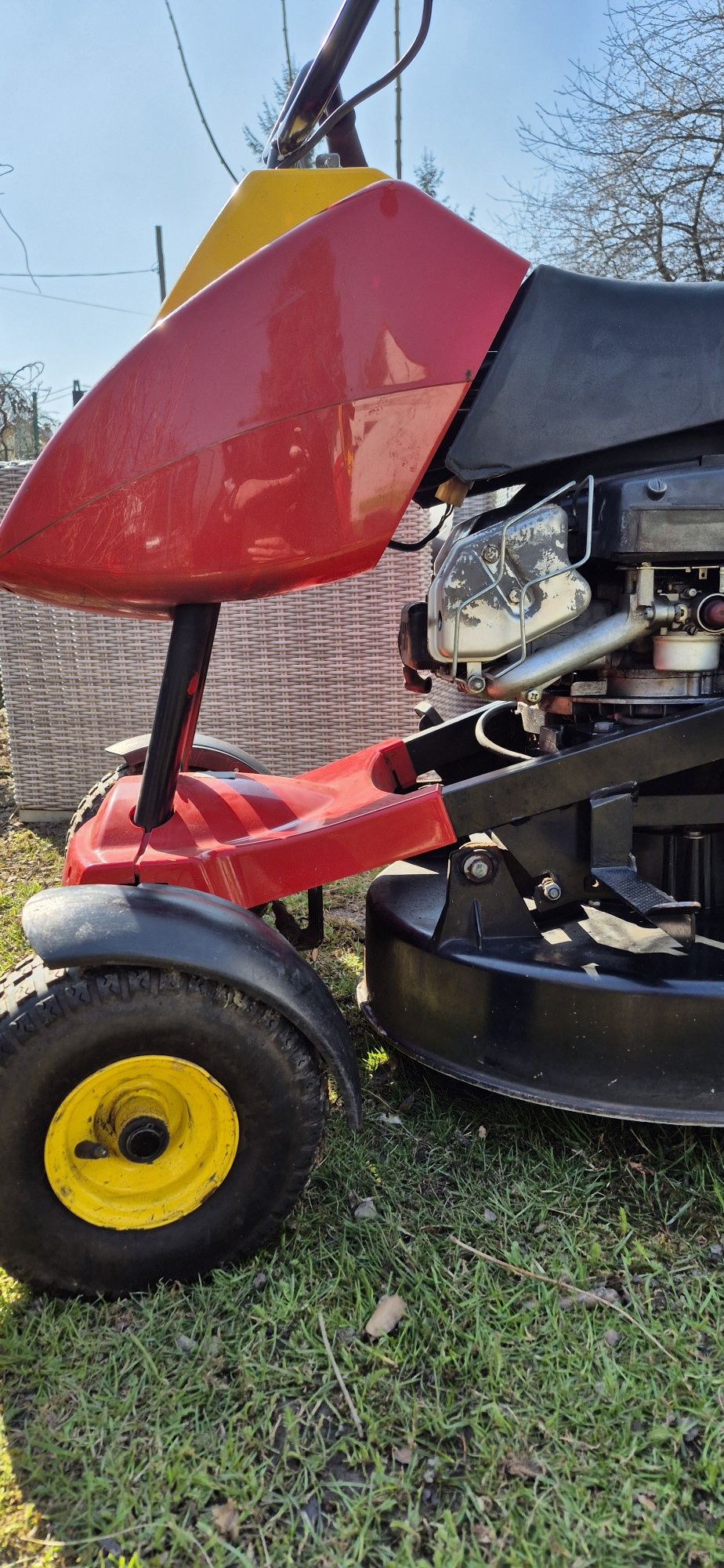 Traktorek kosiarka Wolf scooter