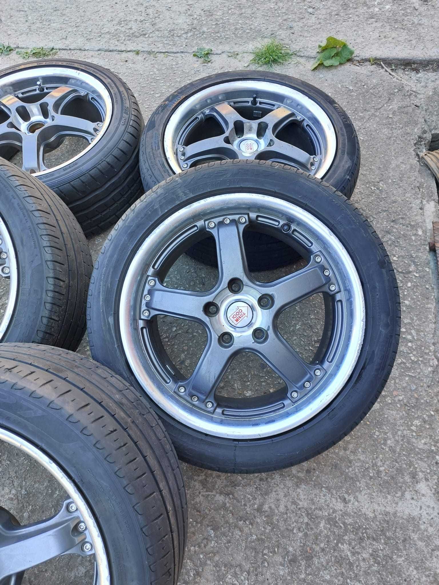 koła MILE MILA 17 cali 5x114 Toyota Honda Kia i inne  225/45 r17 lato