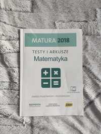 Testy i arkusze maturalne z matematyki - p. podstawowy i rozszerzony