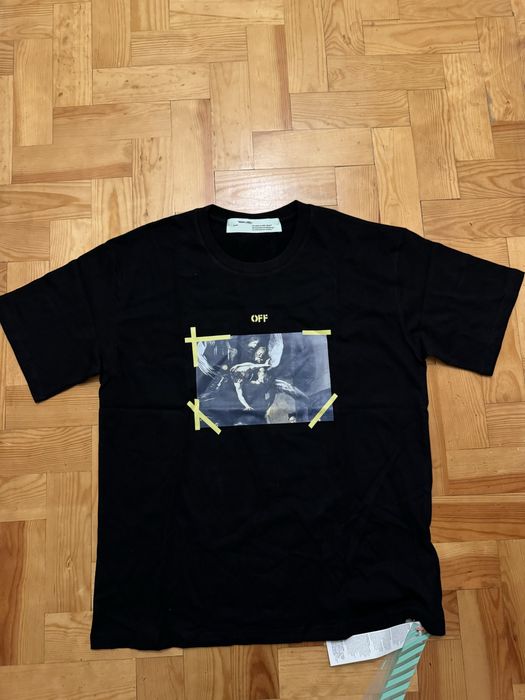 T-shirt Off-white tamanho L