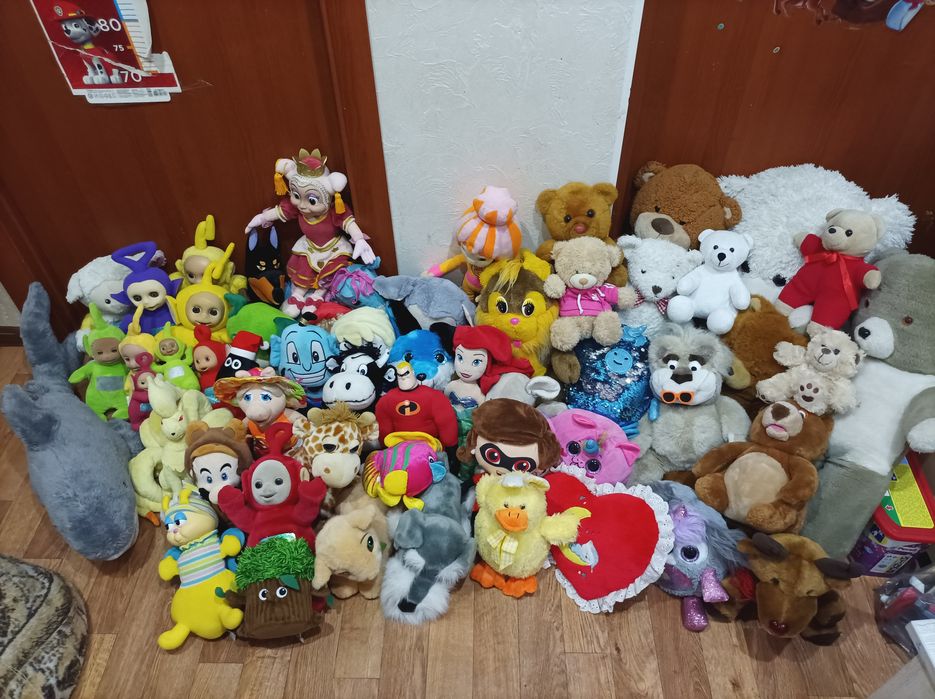 М'які іграшки, мягкие игрушки, герої, телепузики