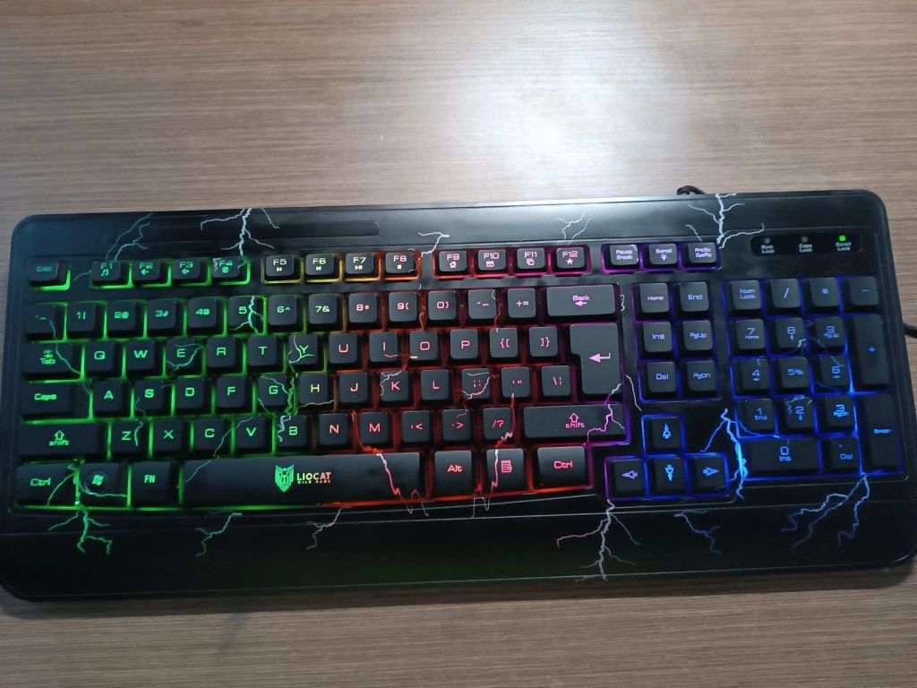 Klawiatura gamingowa led