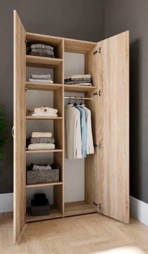 Продам шафу 2 в 1, с полицями та під верхній одяг. (новий).