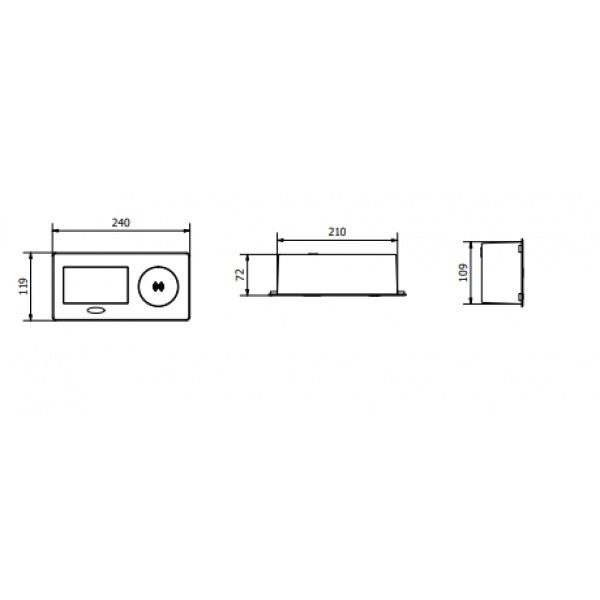 Подовжувач втроювальний GTV AVARO PLUS USB A+C WC 5W провід 1,5м новий