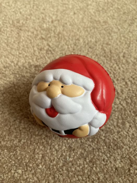 Piłka antystres mikołaj